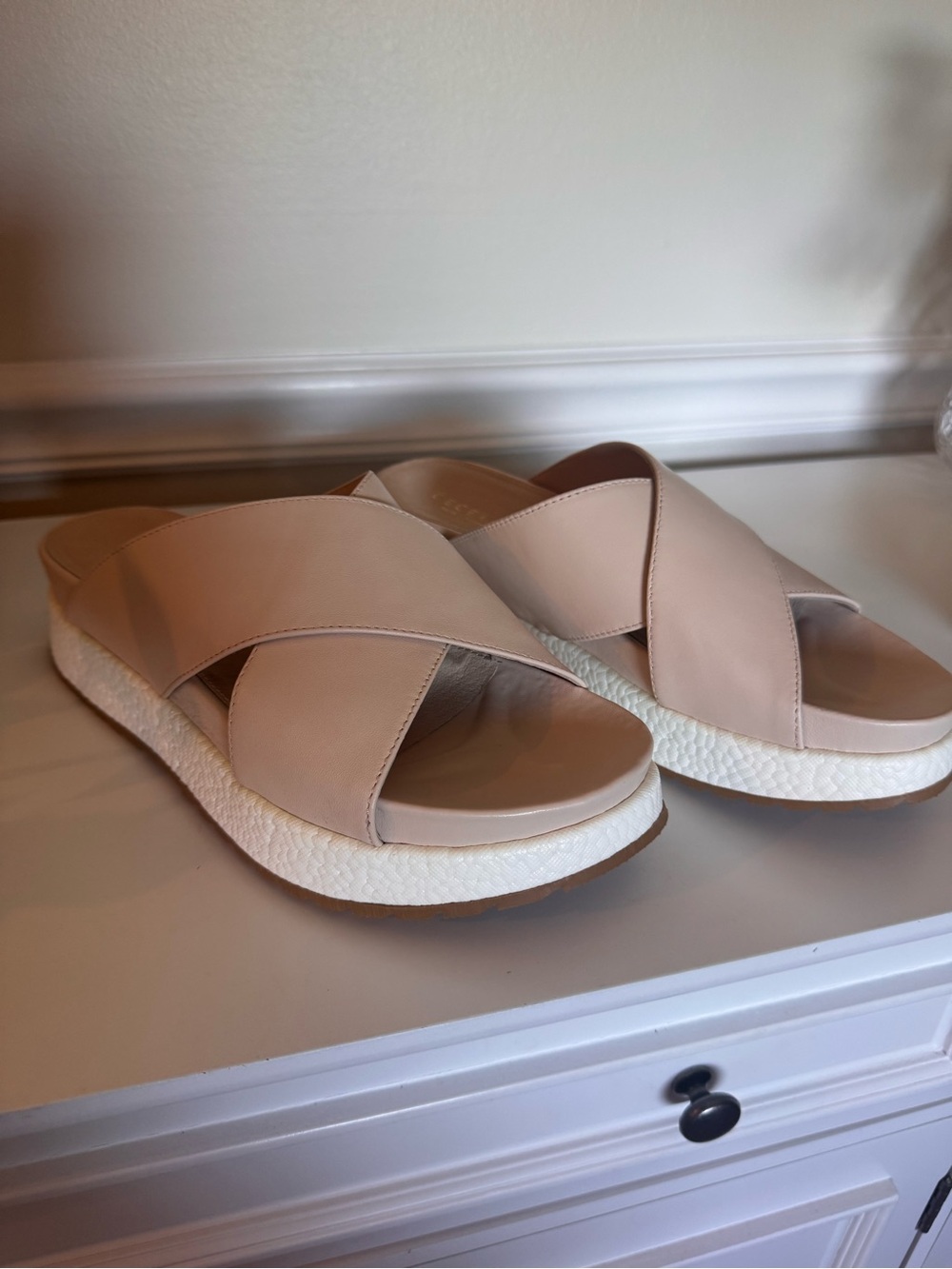 Cecelia New York Uma Platform Wedge Slide Sandal - NWT